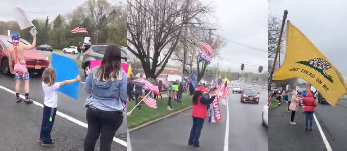 commack protest